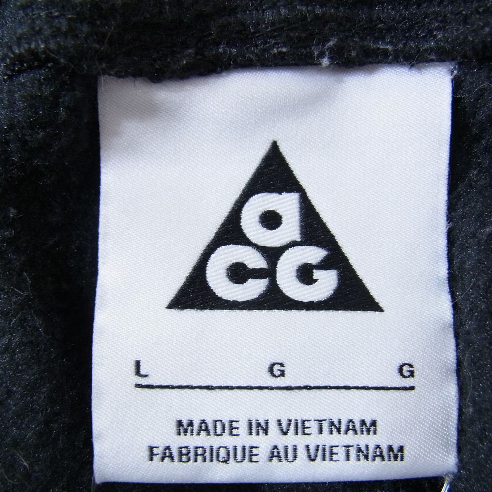 NIKE ナイキ CV0659-010 ACG Polartec Casual Loose Running Pants Wolf Tree フリース パンツ ブラック系 L【中古】
