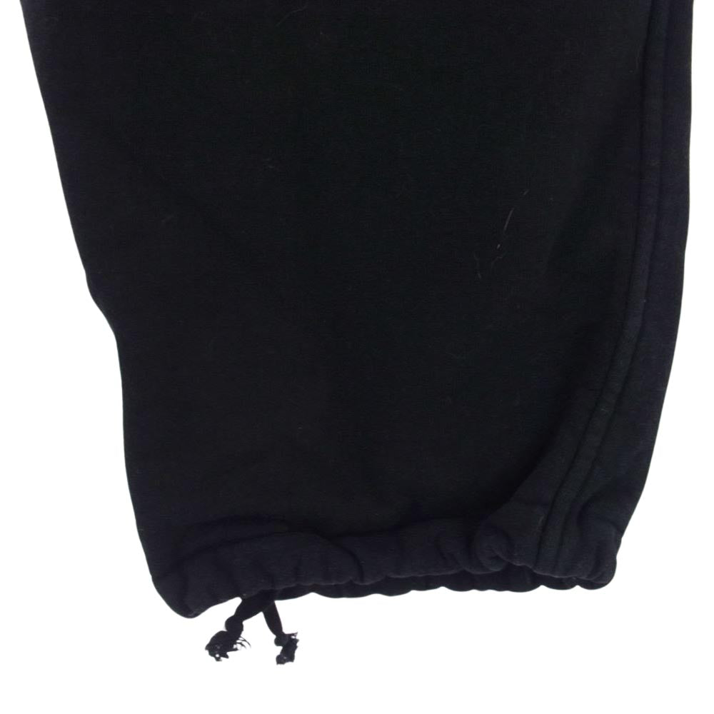 COMOLI コモリ 22SS U03-05004 コットン 吊裏毛 スウェット パンツ ブラック系 2【中古】