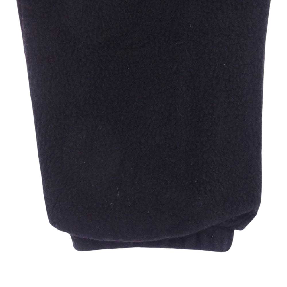 COMOLI コモリ 22AW W03-05020 ウールフリース トラックパンツ ブラック系 2【中古】