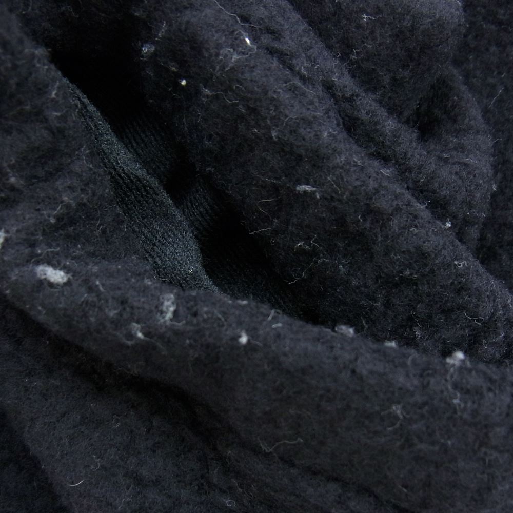 COMOLI コモリ 22AW W03-05020 ウールフリース トラックパンツ ブラック系 2【中古】