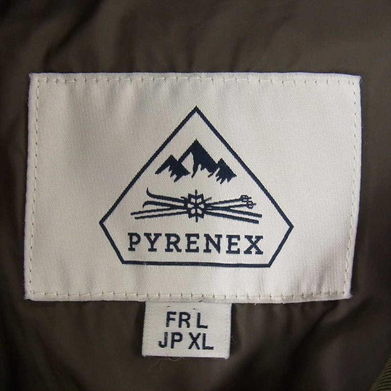 Pyrenex ピレネックス HMK009 ANNECY アヌシー ダウン ジャケット カーキ系 XL【中古】