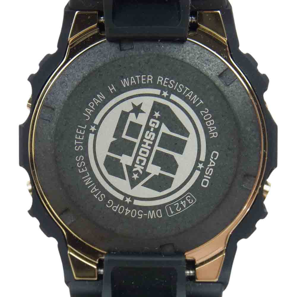 G-SHOCK ジーショック DW-5040PG-1JR 40th Anniversary RECRYSTALLIZED 5000 SERIES ウォッチ 時計 ブラック系【極上美品】【中古】