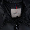 MONCLER モンクレール SERIN GIUBBOTTO セリン スモールロゴ フーディ ダウン ジャケット ブラック系 00【美品】【中古】
