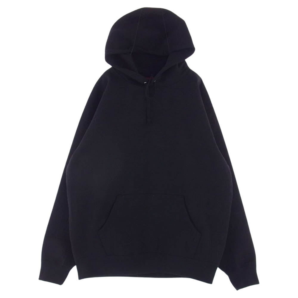 Supreme シュプリーム 21SS Embossed Logos Hooded Sweatshirt エンボスロゴ スウェット パーカー ブラック系 M【中古】