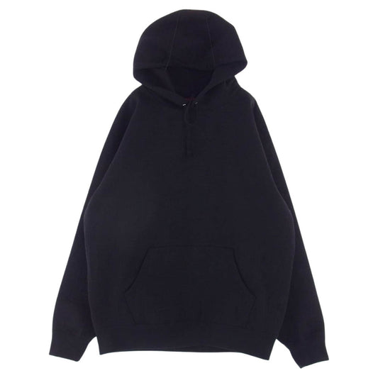 Supreme シュプリーム 21SS Embossed Logos Hooded Sweatshirt エンボスロゴ スウェット パーカー ブラック系 M【中古】