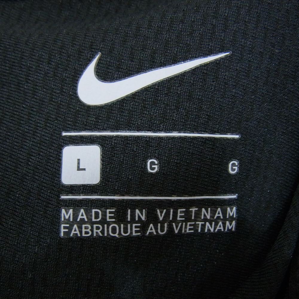 NIKE ナイキ CU7869-010 ランニング シールド フラッシュ グローブ付き ナイロンジャケット ウインドブレーカー  ブラック系 L【中古】