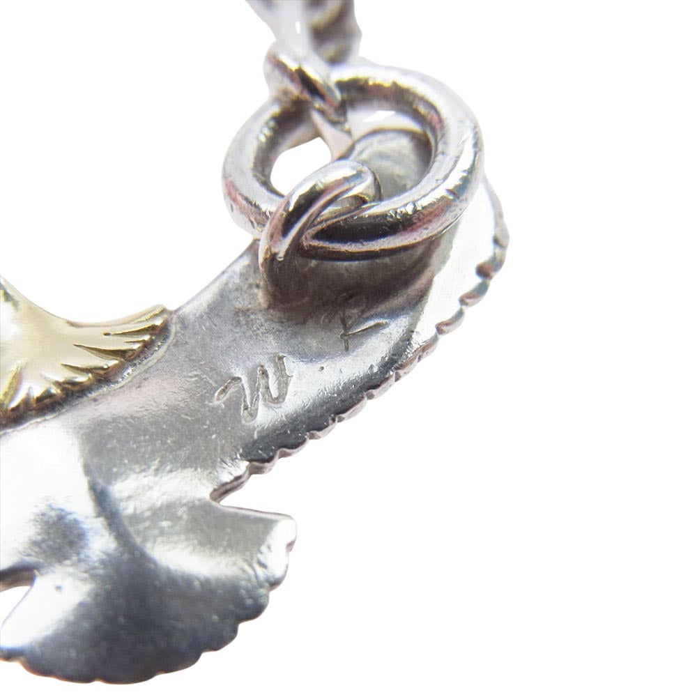 WINGROCK ウィングロック K18 頭金 イーグル カスタムチェーン ネックレス  シルバー系 ゴールド系【中古】