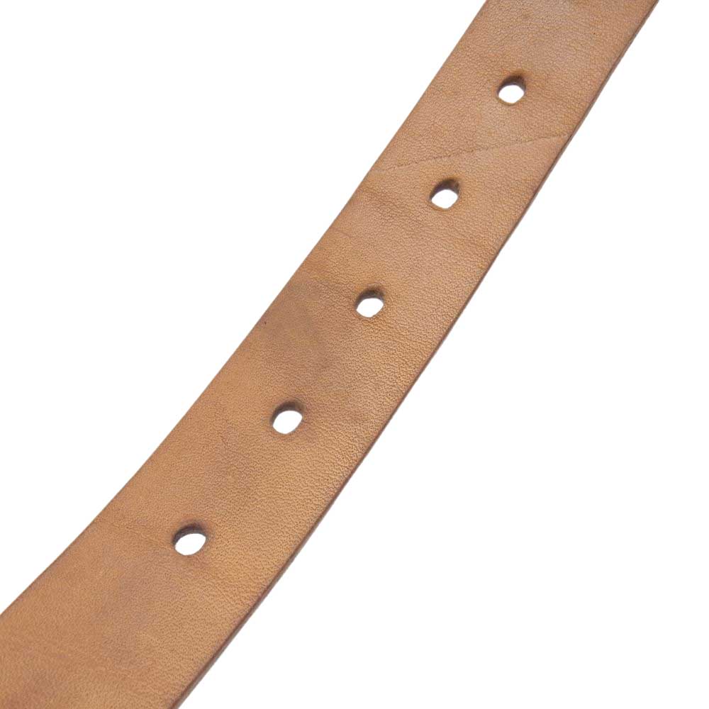 JUNYA WATANABE COMME des GARCONS ジュンヤワタナベコムデギャルソン レオパード ハラコレザー ベルト ブラウン系【中古】