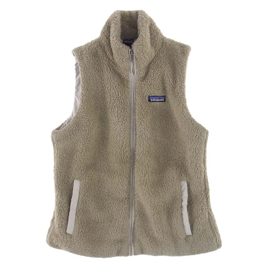patagonia パタゴニア 18AW 25216 Los Gatos Fleece Vest ロスガトス フリース ベスト ライトベージュ系 L【中古】
