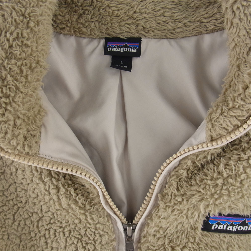 patagonia パタゴニア 18AW 25216 Los Gatos Fleece Vest ロスガトス フリース ベスト ライトベージュ系 L【中古】
