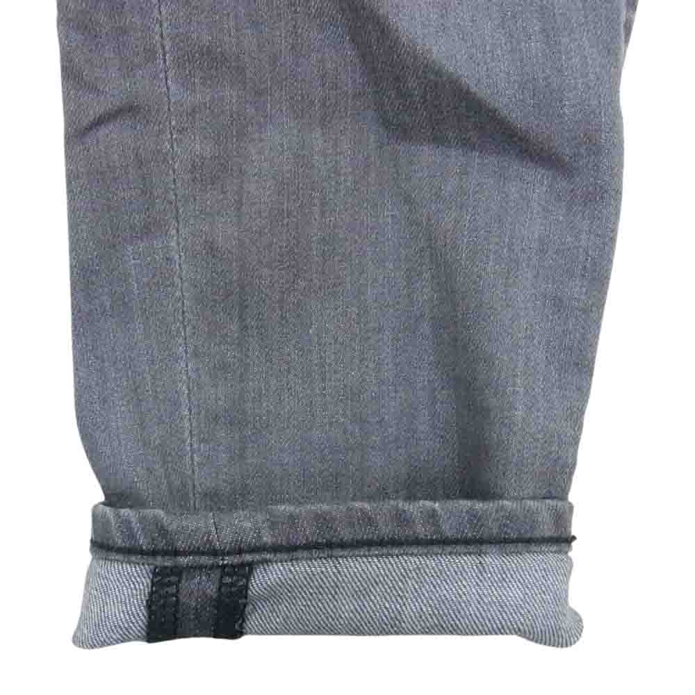 YANUK ヤヌーク 57121069 Really Light RUTH スリムテーパード デニム パンツ エアリー ライトグレー グレー系 23【中古】