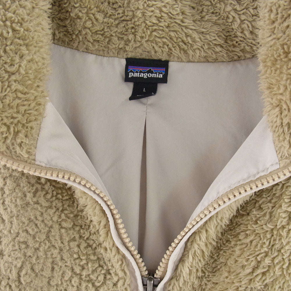 patagonia パタゴニア 19AW 25211 Los Gatos Fleece Jacket ロスガトス フリース ジャケット ライトベージュ系 L【中古】