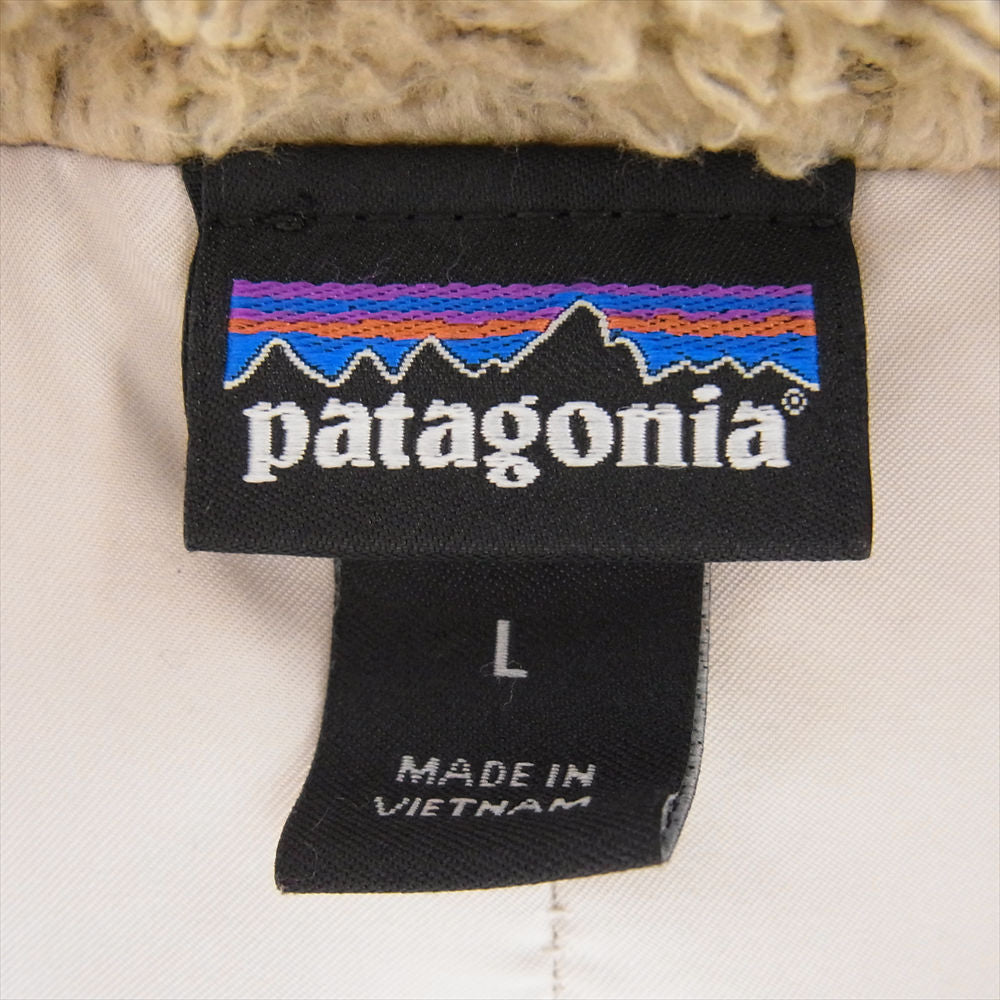 patagonia パタゴニア 19AW 25211 Los Gatos Fleece Jacket ロスガトス フリース ジャケット ライトベージュ系 L【中古】