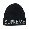 Supreme シュプリーム 22AW Capital Beanie キャピタル ビーニー キャップ ブラック系【極上美品】【中古】
