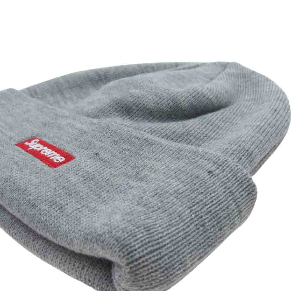 Supreme シュプリーム 20AW New Era Shop Beanie ニューエラ ショップ ニット キャップ グレー系【極上美品】【中古】