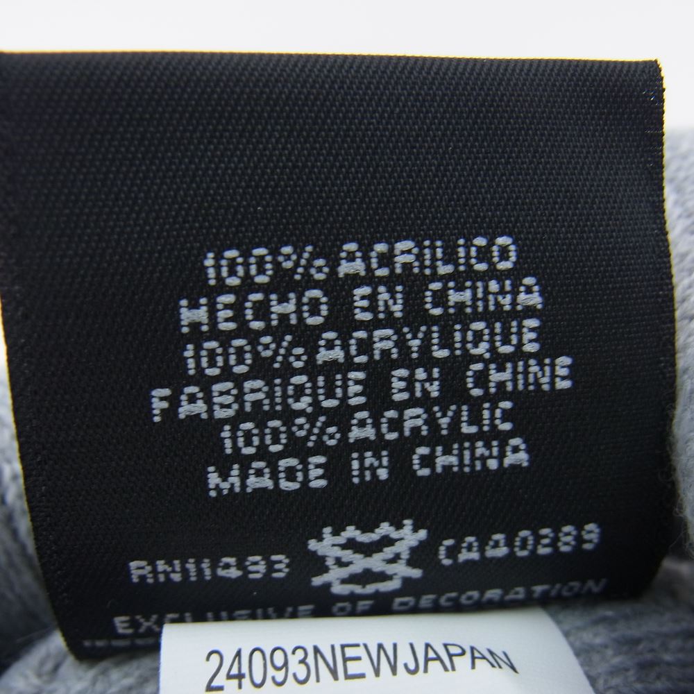 Supreme シュプリーム 20AW New Era Shop Beanie ニューエラ ショップ ニット キャップ グレー系【極上美品】【中古】