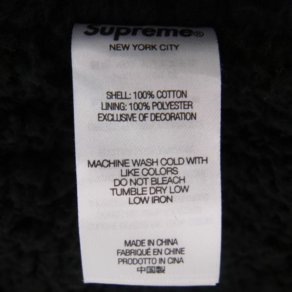 Supreme シュプリーム 22AW Shearling Lined Flannel Shirt シアリング ラインド フランネル シャツ  ブラウン系 L【美品】【中古】