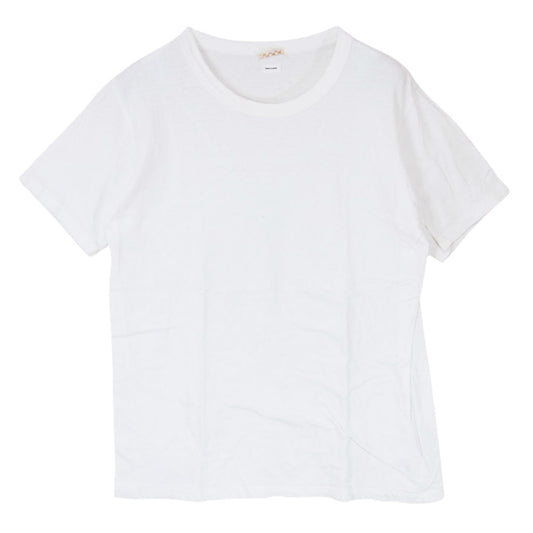 VISVIM ビズビム 19SS 0119105009008 SUBLIG CREW 3-PACK S/S (WIDE) サブリグ クルーネック ワイド 半袖 Tシャツ ホワイト系 2【中古】