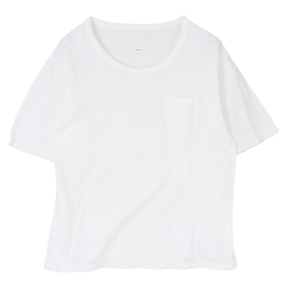VISVIM ビズビム 19SS 0119105010002 ULTIMATE JUMBO TEE S/S アルティメイト ジャンボ 半袖 Tシャツ ホワイト系 2【中古】