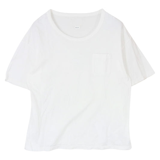 VISVIM ビズビム 19SS 0119105010002 ULTIMATE JUMBO TEE S/S アルティメイト ジャンボ 半袖 Tシャツ ホワイト系 2【中古】