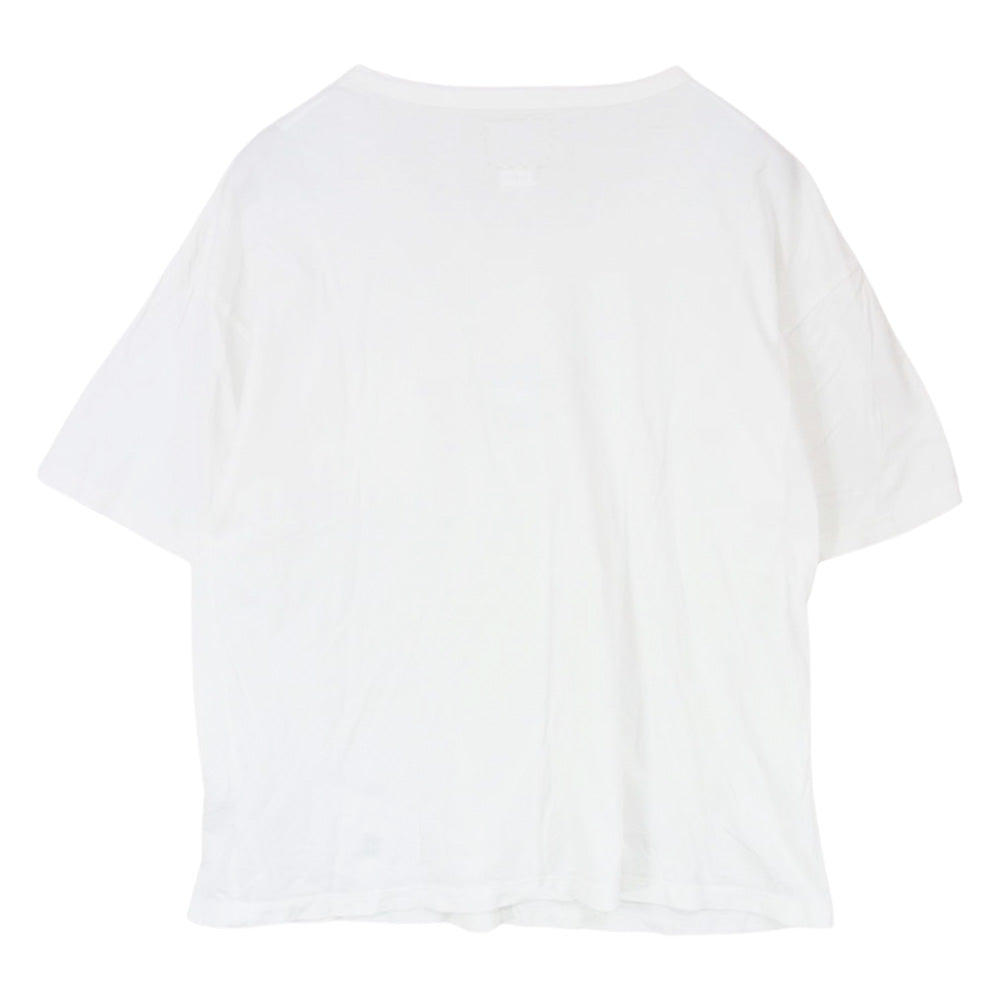 VISVIM ビズビム 19SS 0119105010002 ULTIMATE JUMBO TEE S/S アルティメイト ジャンボ 半袖 Tシャツ ホワイト系 2【中古】
