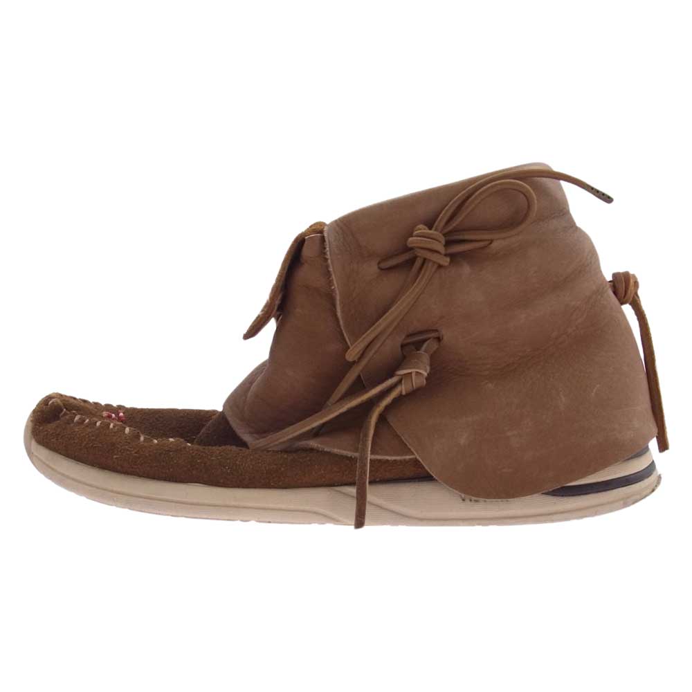 VISVIM ビズビム 16SS FBT LHAMO COYOTE-FOLK ラモ コヨーテ スエード レザー フォルク ブーツ ブラウン系 US8.5【中古】
