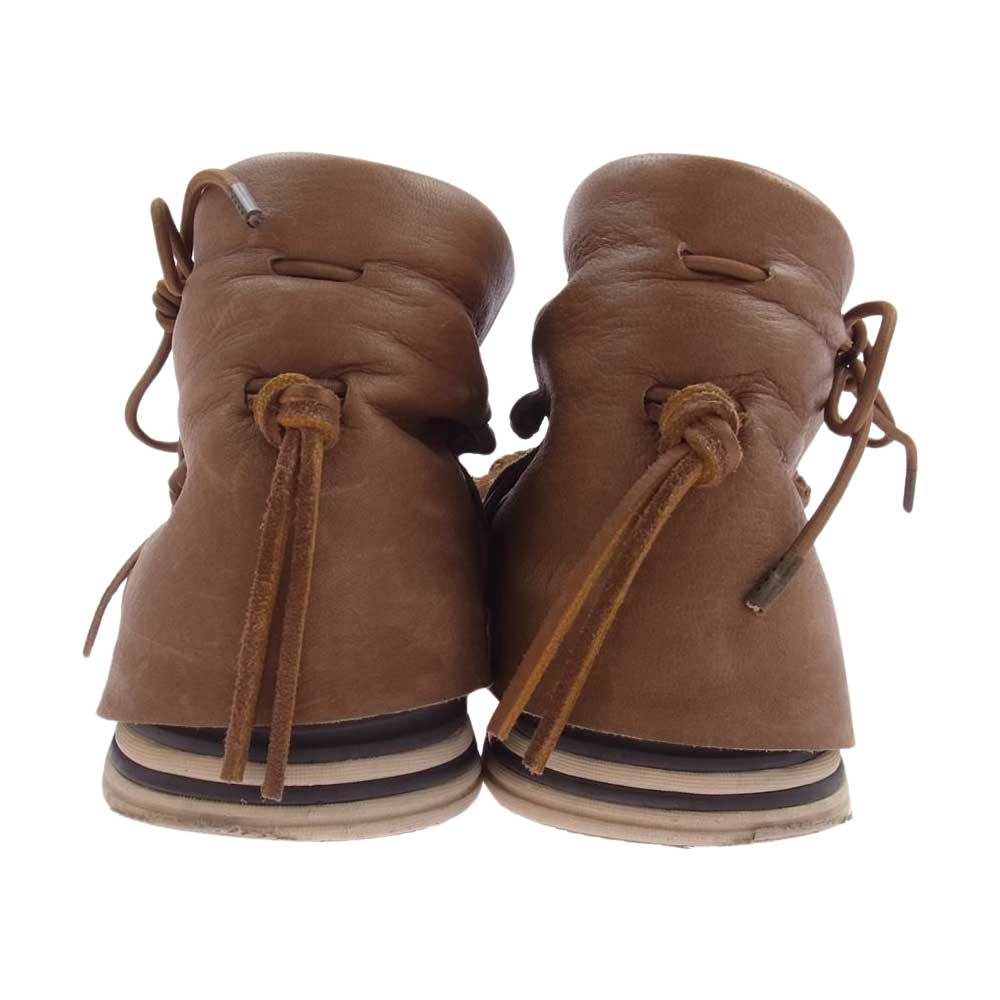 VISVIM ビズビム 16SS FBT LHAMO COYOTE-FOLK ラモ コヨーテ スエード レザー フォルク ブーツ ブラウン系 US8.5【中古】
