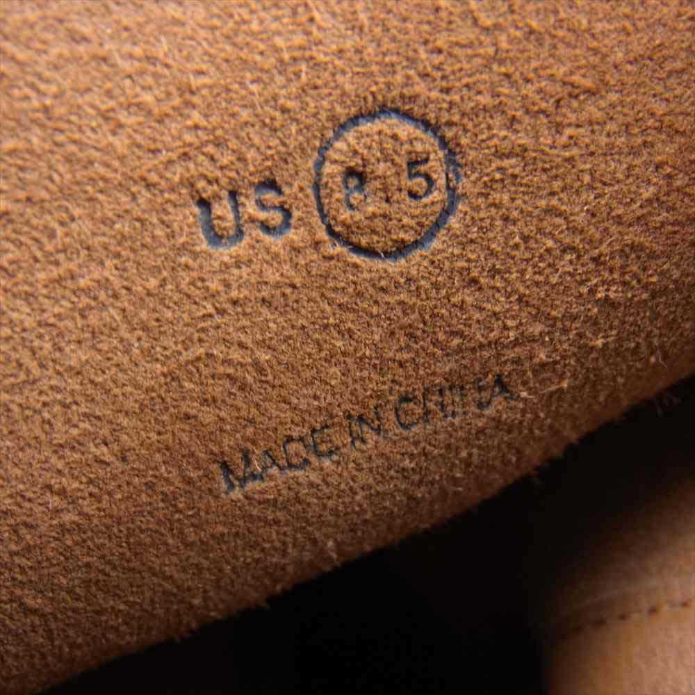 VISVIM ビズビム WABANAKI BOOTS-FOLK ワバナキ レザー ワーク ペコス スエード フォルク ブーツ ライトブラウン系 US8.5【中古】