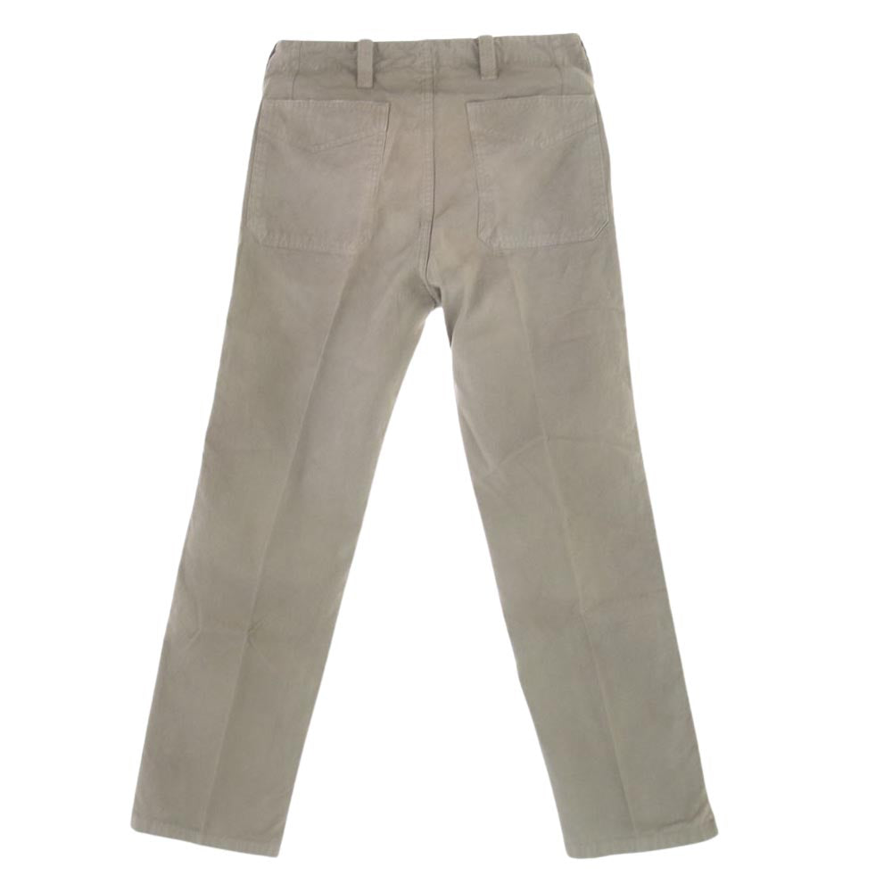VISVIM ビズビム 21AW 0121205008006 GIFFORD PANTS DMGD 0121205008006 ギフォード ダメージ加工 チノ ミリタリー パンツ ライトグリーン系 1【極上美品】【中古】