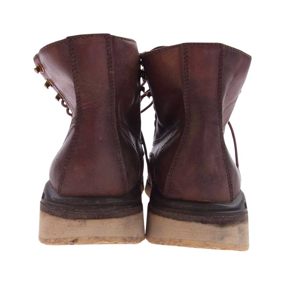 VISVIM ビズビム 21AW 0221902002002 ICT VIRGIL BOOTS-FOLK ヴァージル ブーツ フォルク ブラウン系 US8.5【中古】