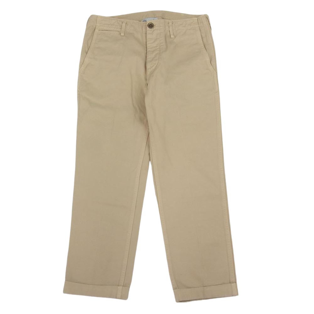 VISVIM ビズビム 0116205008001 HIGH-WATER CHINO GIZA ハイ ウォーター チノ ギンザ パンツ ベージュ系 2【中古】