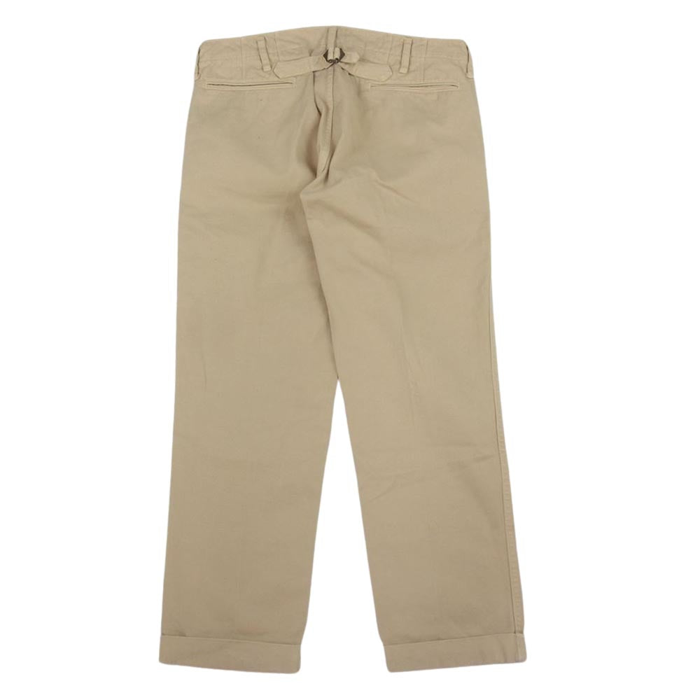 VISVIM ビズビム 0116205008001 HIGH-WATER CHINO GIZA ハイ ウォーター チノ ギンザ パンツ ベージュ系 2【中古】