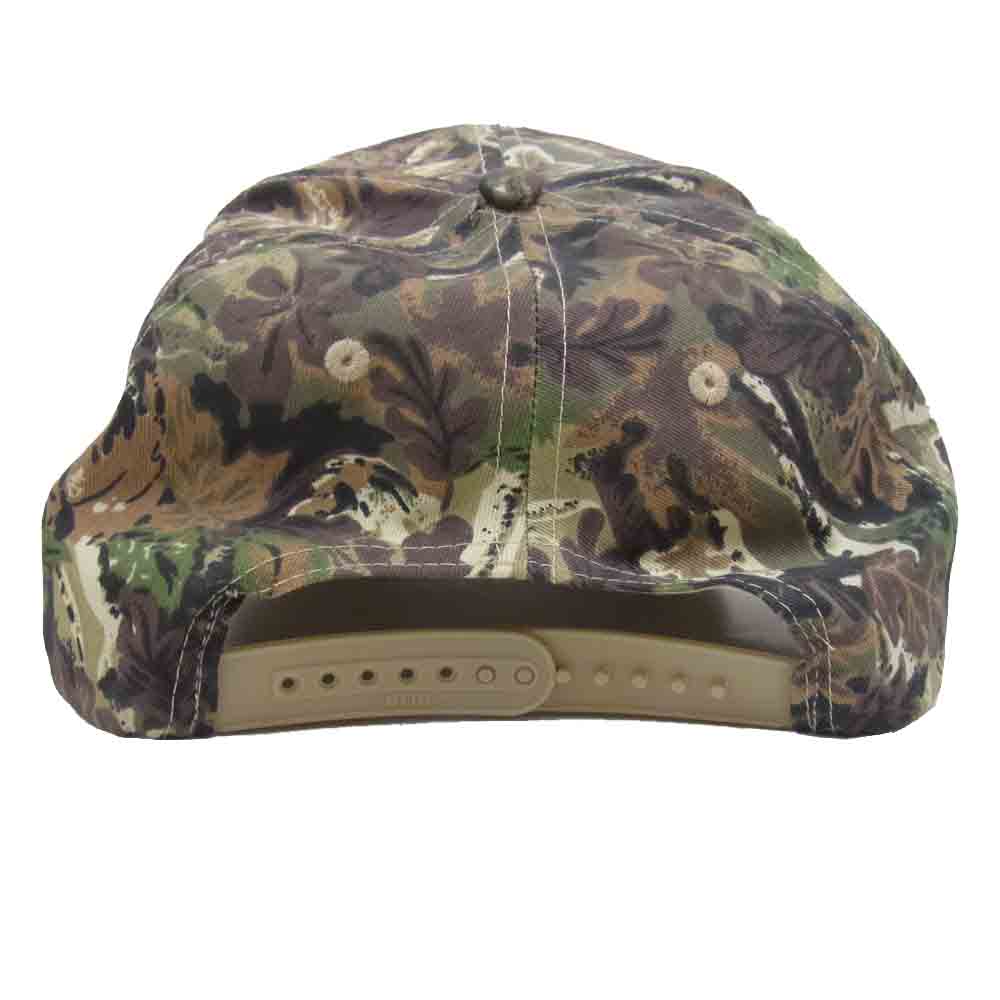 タコマフジ CAMO CAP カモ ロゴ キャップ  カーキ系【中古】