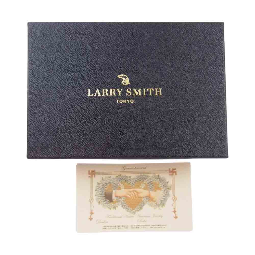 LARRY SMITH ラリースミス レザー カードケース 名刺入れ ブラウン系【中古】