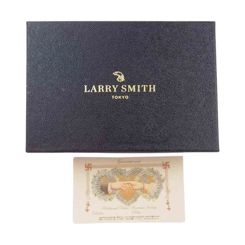 LARRY SMITH ラリースミス レザー カードケース 名刺入れ ブラウン系【中古】