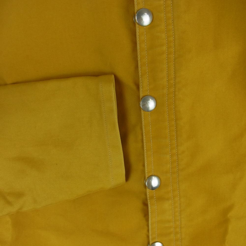 ファーイースタンエンスージアスト FE12SS-03 コットン ジャケット 日本製 イエロー系 からし色系 黄土色系 38【中古】