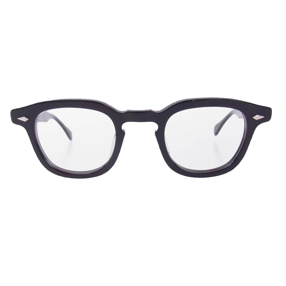 ハーマンオプティカル 度入り 眼鏡 メガネ アイウェア ブラック系【中古】