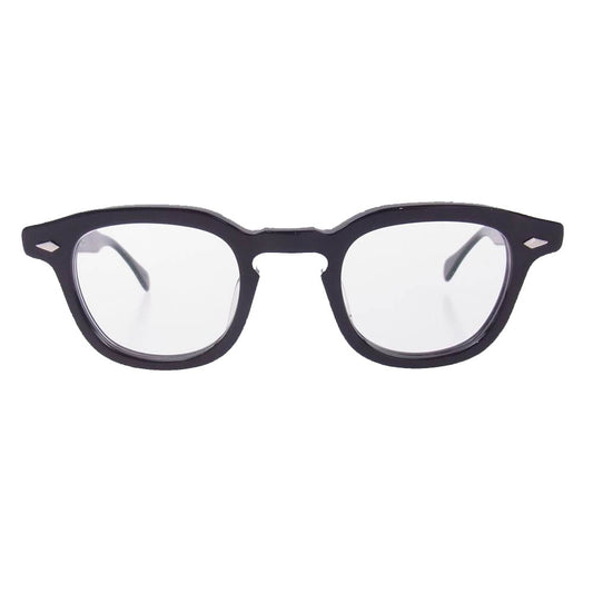 ハーマンオプティカル 度入り 眼鏡 メガネ アイウェア ブラック系【中古】