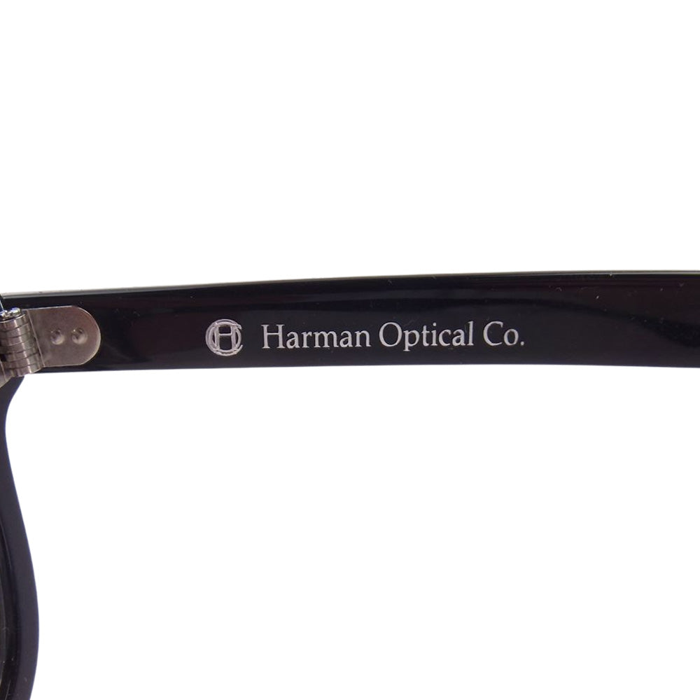 ハーマンオプティカル 度入り 眼鏡 メガネ アイウェア ブラック系【中古】