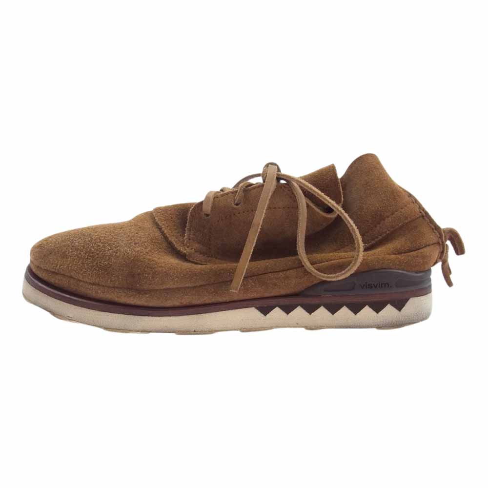 VISVIM ビズビム GRIS MOC MID-FOLK スエード チャッカ ブーツ ライトブラウン系 US10【中古】