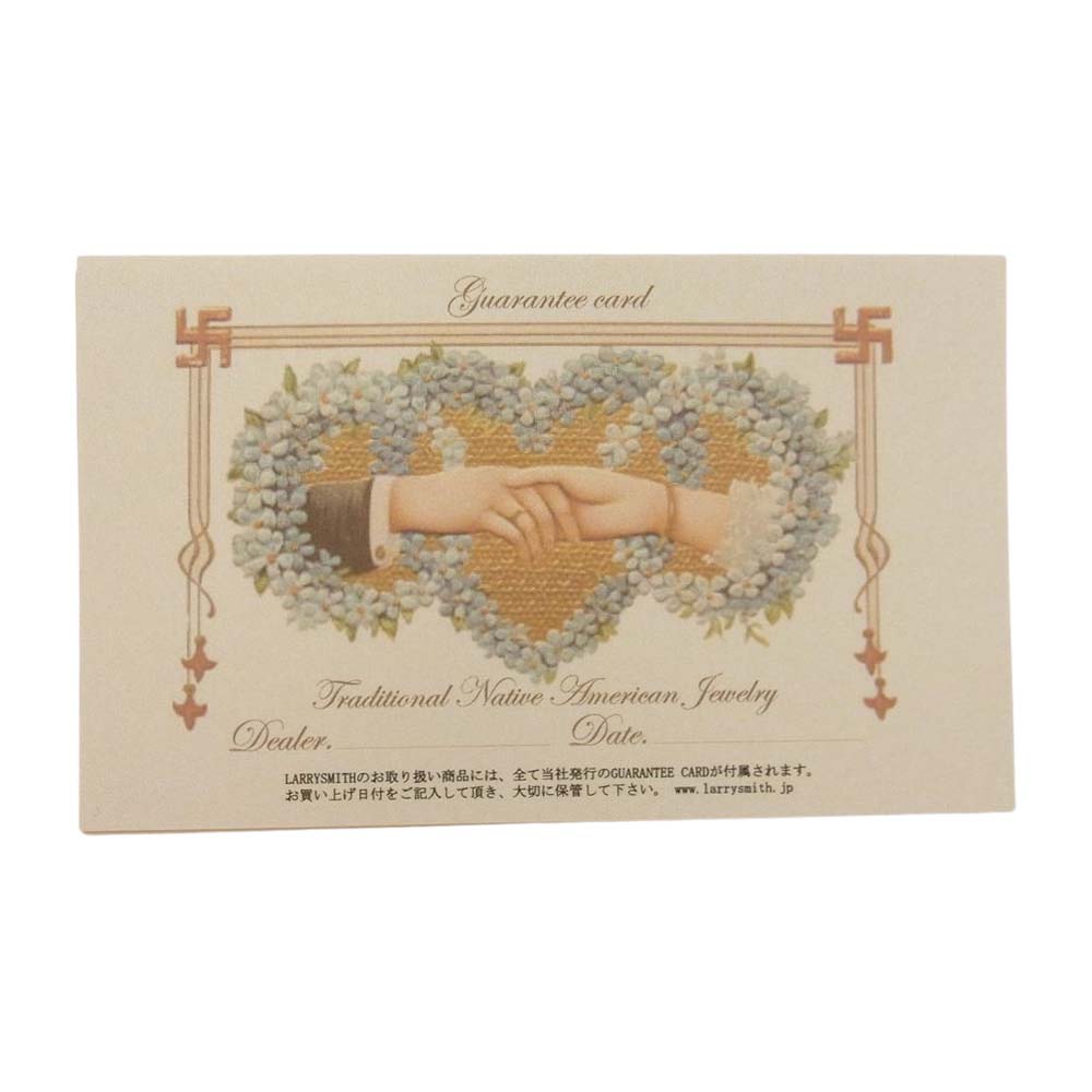 LARRY SMITH ラリースミス スタンプワーク バングル シルバー系【中古】