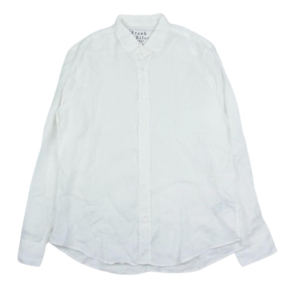 Frank＆Eileen 9920700021 FINBAR フィンバー リネン 長袖 シャツ ホワイト系 M【中古】