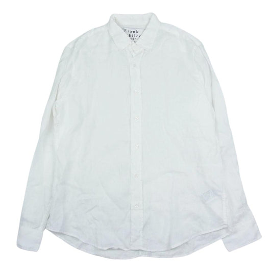 Frank＆Eileen 9920700021 FINBAR フィンバー リネン 長袖 シャツ ホワイト系 M【中古】