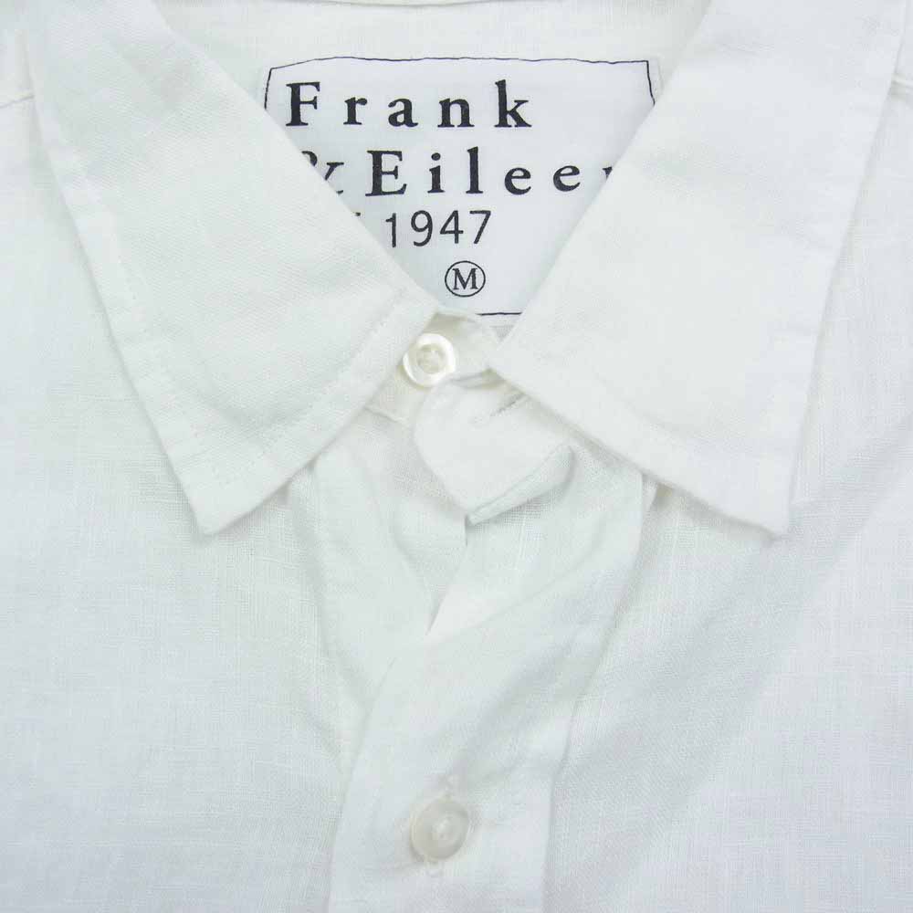 Frank＆Eileen 9920700021 FINBAR フィンバー リネン 長袖 シャツ ホワイト系 M【中古】