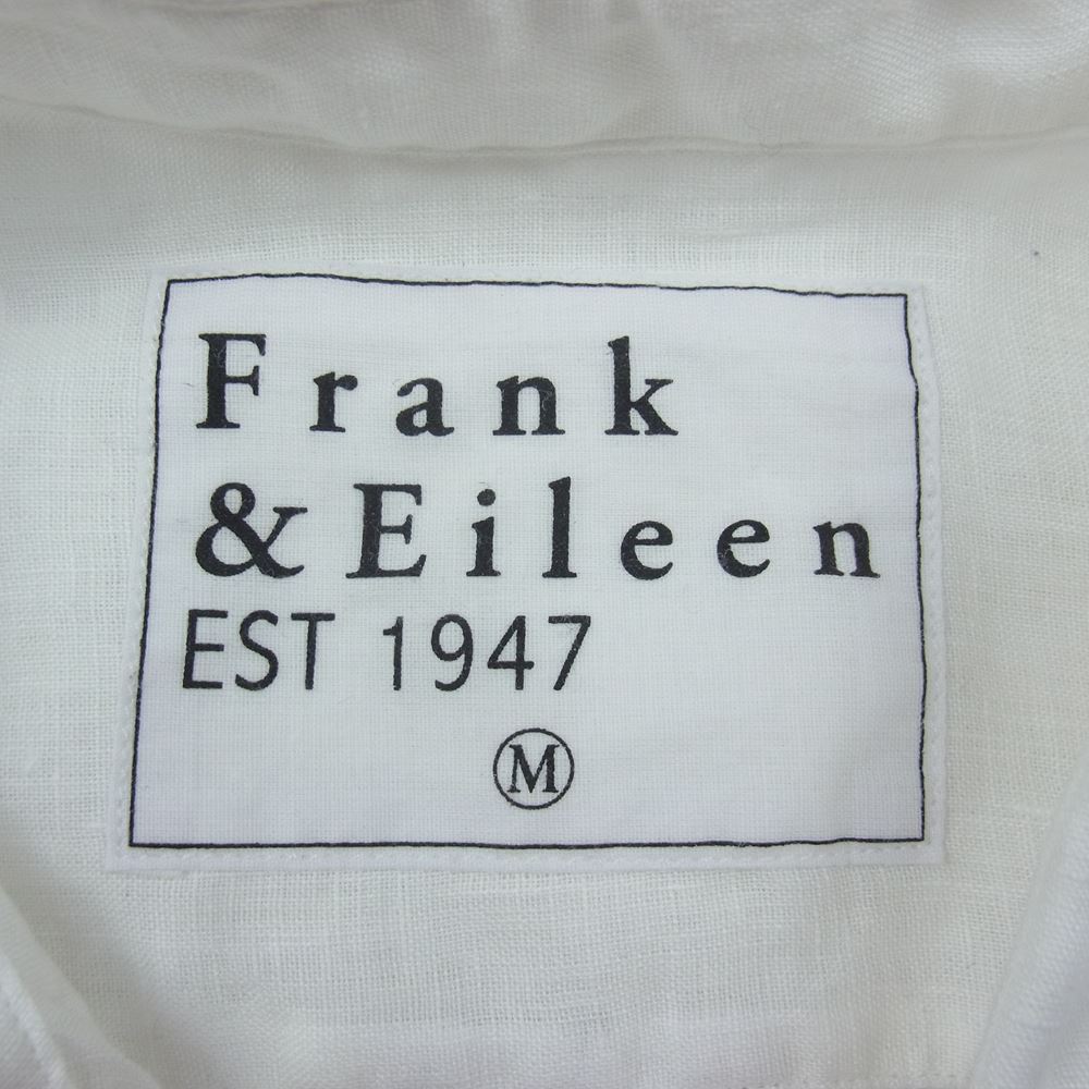 Frank＆Eileen 9920700021 FINBAR フィンバー リネン 長袖 シャツ ホワイト系 M【中古】