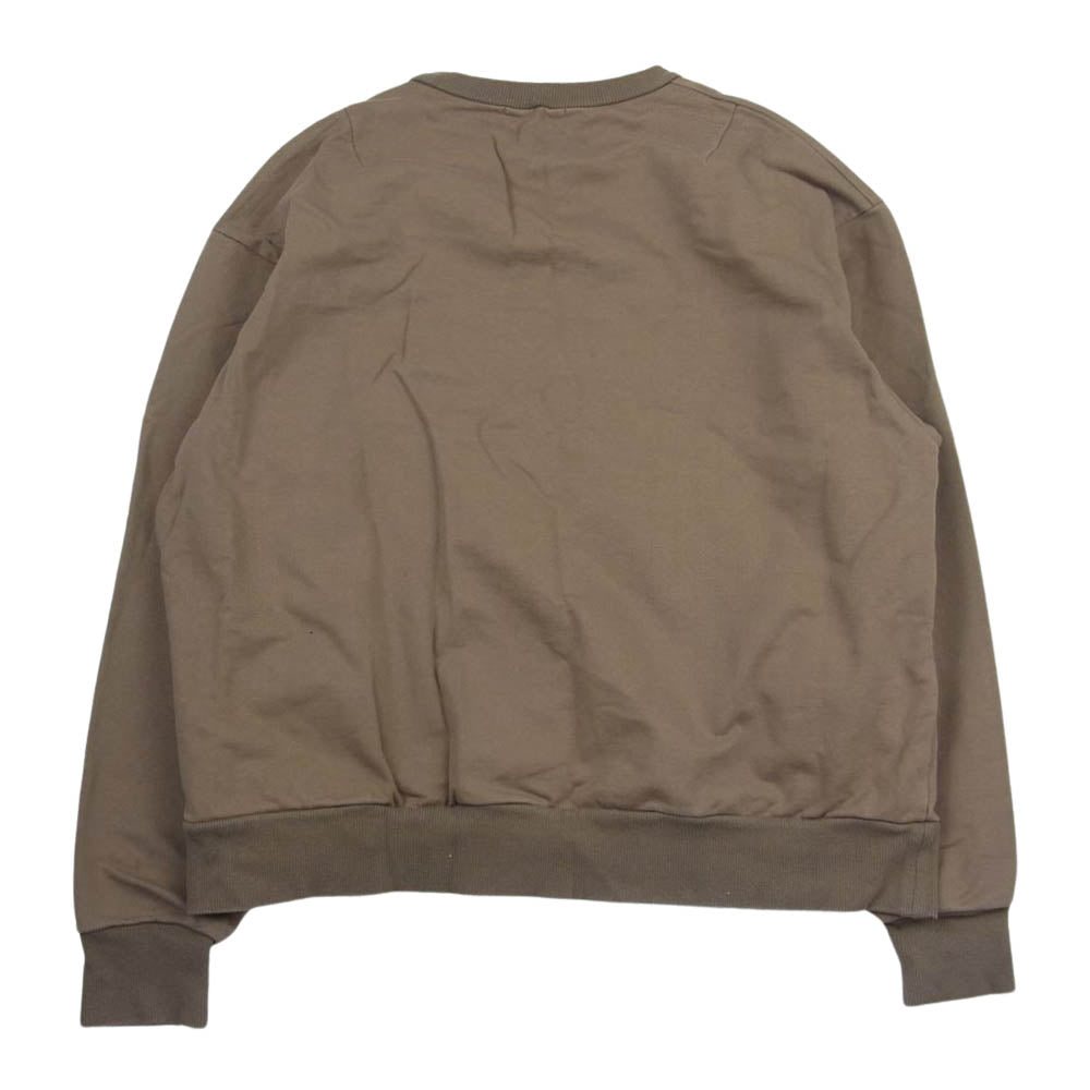 ウィーウィル W-006-8006 クルーネック スウェット トレーナー ブラウン系 3【中古】