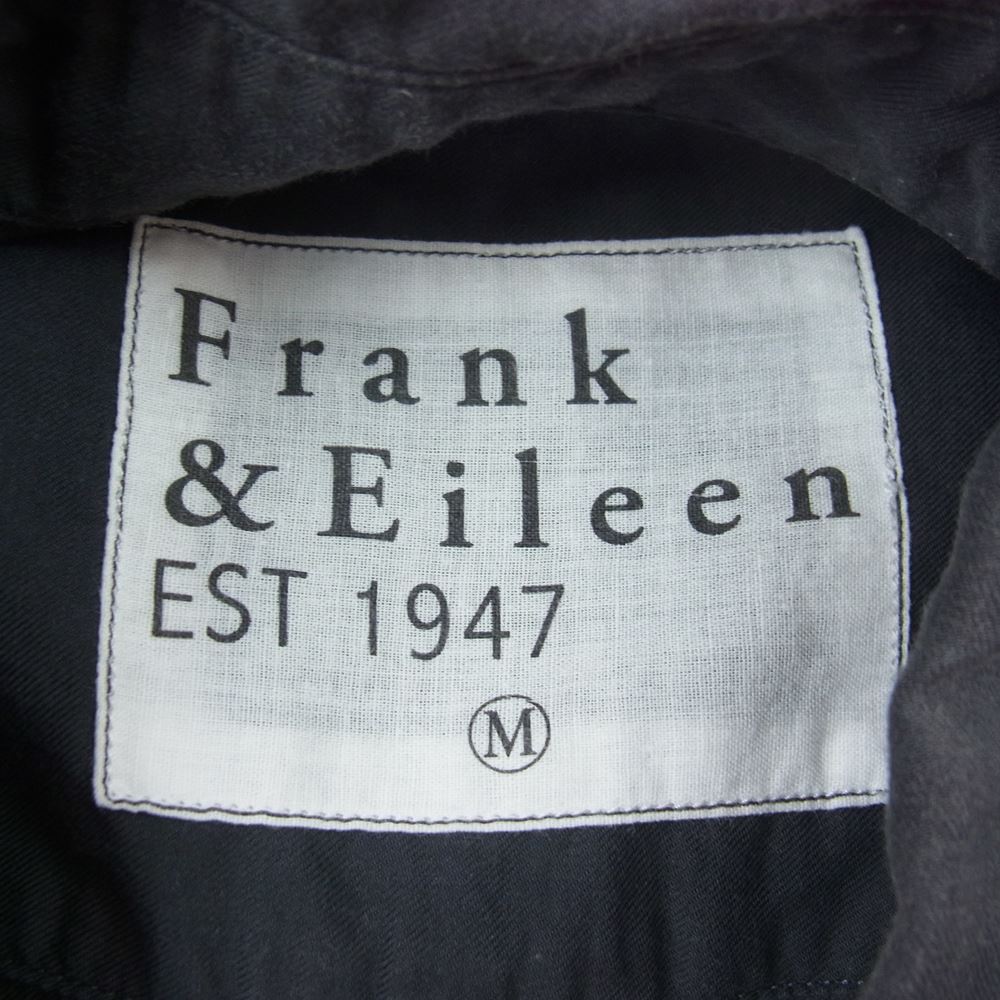 Frank＆Eileen 2820700050 LUKE ルーク ライトポプリン プレーン シャツ 長袖 グレー系 M【中古】