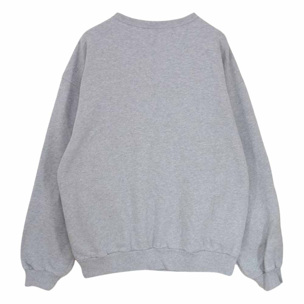 DRIES VAN NOTEN ドリスヴァンノッテン クルーネック スウェット トレーナー グレー系 S【中古】