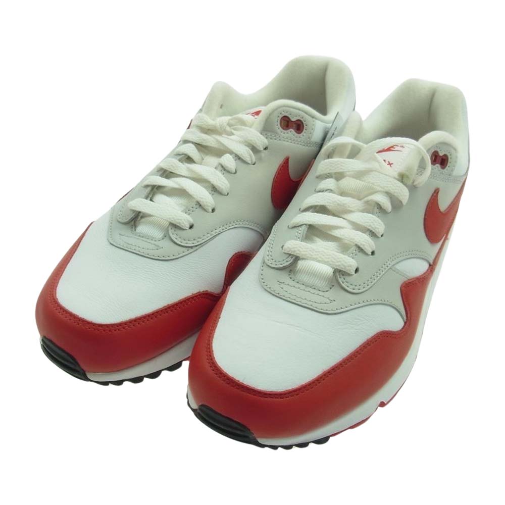 NIKE ナイキ AJ7695-100 Air Max 90/1 Sport Red エアマックス スポーツレッド スニーカー ホワイト系 27cm【中古】