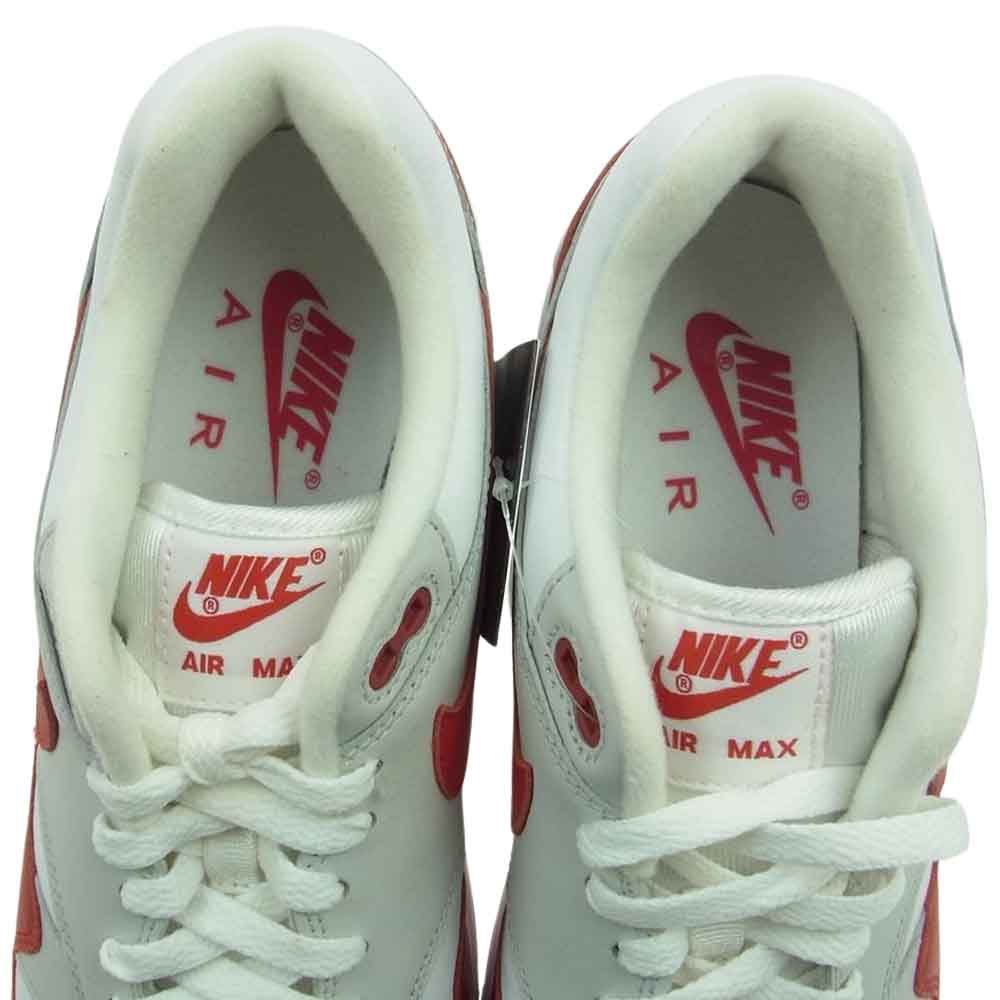 NIKE ナイキ AJ7695-100 Air Max 90/1 Sport Red エアマックス スポーツレッド スニーカー ホワイト系 27cm【中古】